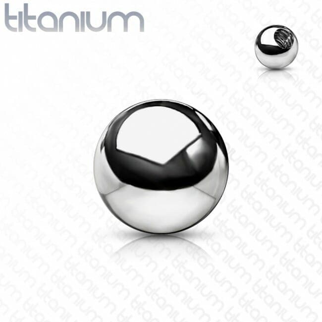 Titanium piercingballetje