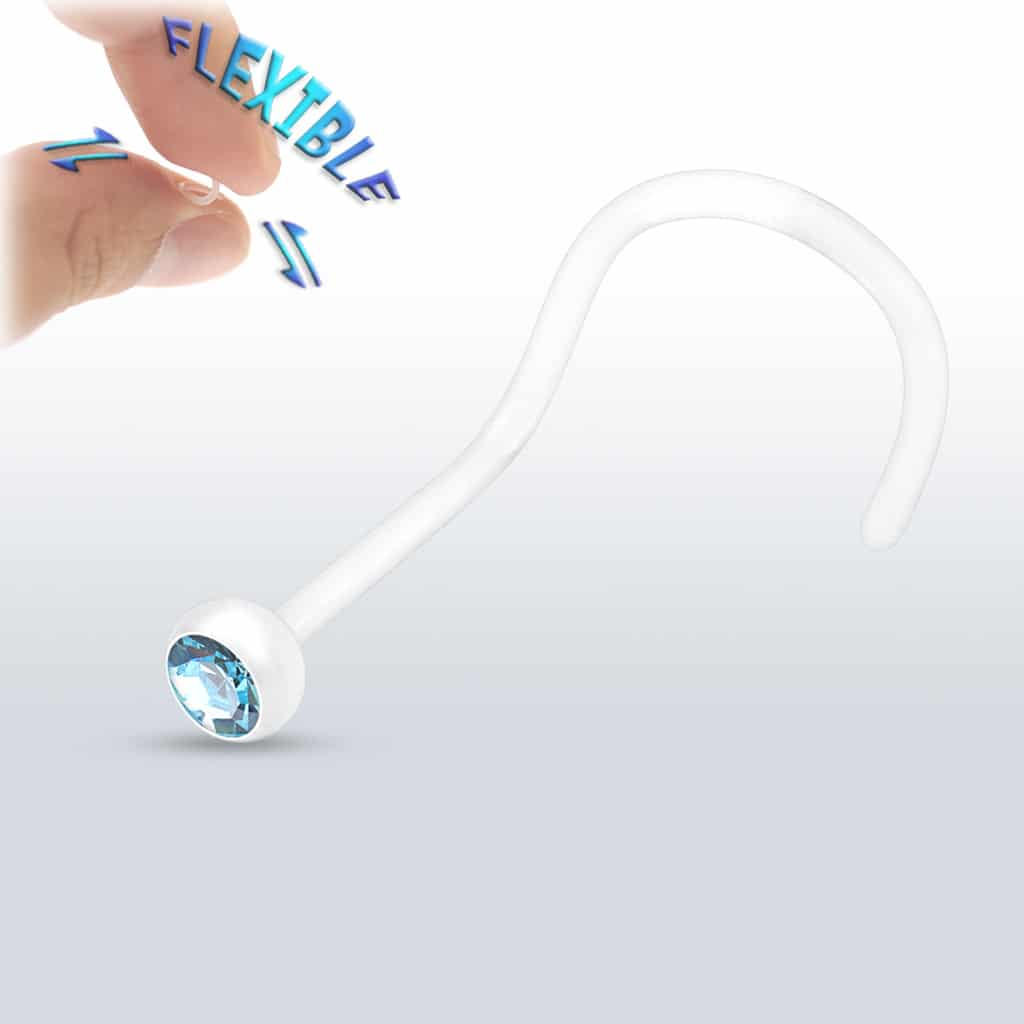 Bioflex neus screw met kristal - Afbeelding 12