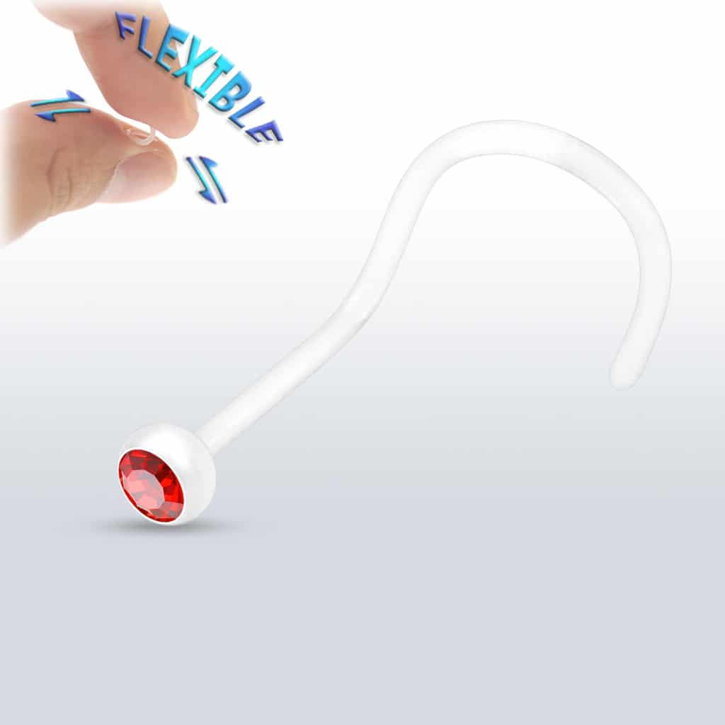 Bioflex neus screw met kristal - Afbeelding 13