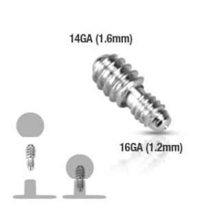 Dermal koppelstuk van 1.2mm naar 1.6mm