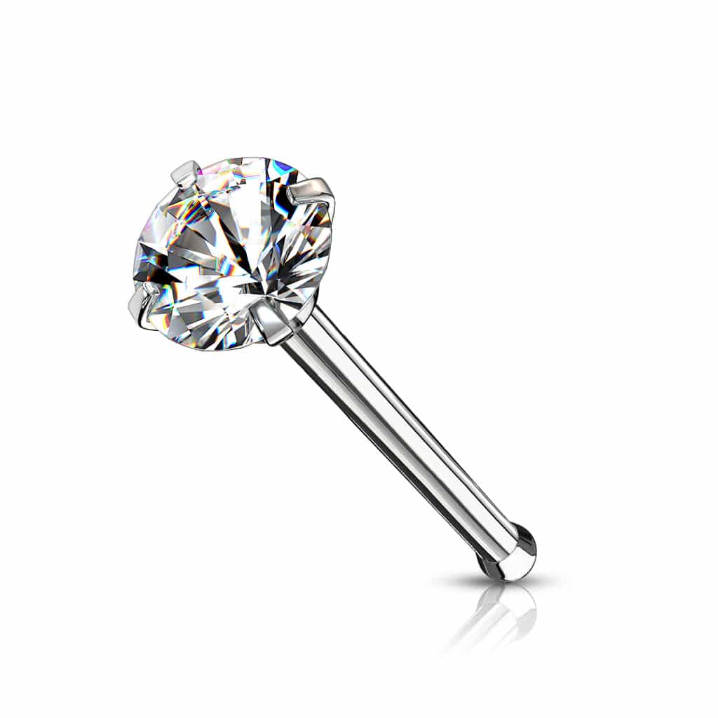 Neus bone piercing met kristal pong-set - Afbeelding 13