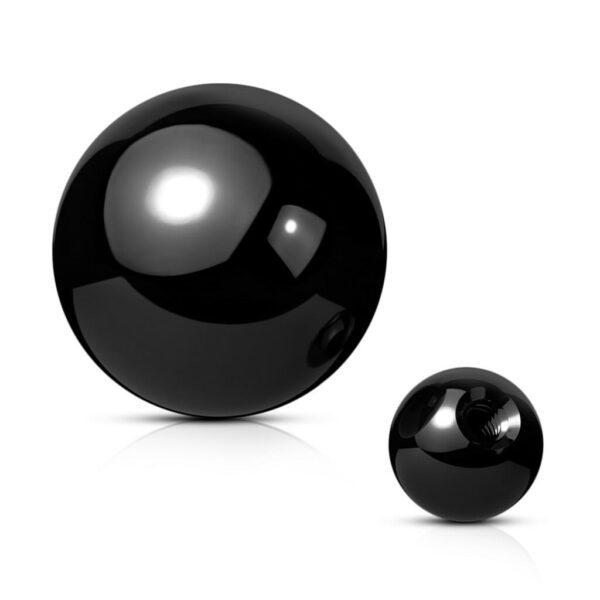 Piercing opschroefballetjes titanium plated in verschillende kleuren - Afbeelding 31